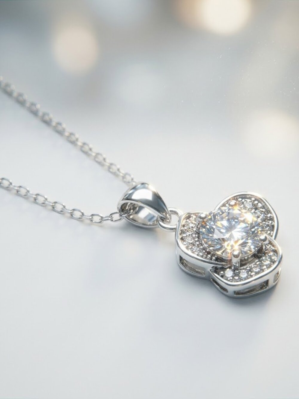 XL 49  The Sovereign Bloom 1 ct Moissanite